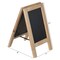 Vintiquewise Wooden A-Frame Chalkboard Sign Double-Sided Menu Board Easel for Restaurant Cafe Bar Coffee Shop Bakery Wedding Party Home Business Kitchen Countertop & Tabletop Display